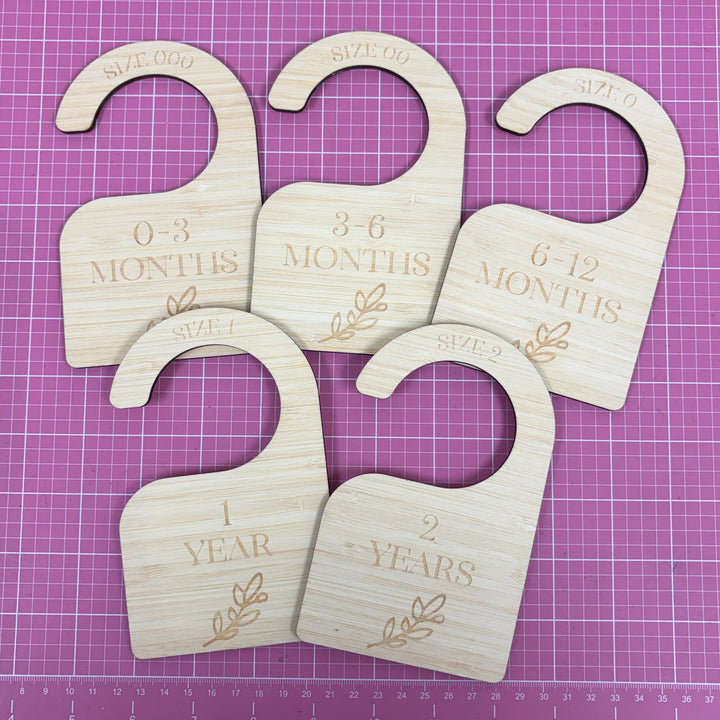 SAMPLE | Baby Clothing Wardrobe Dividers Set