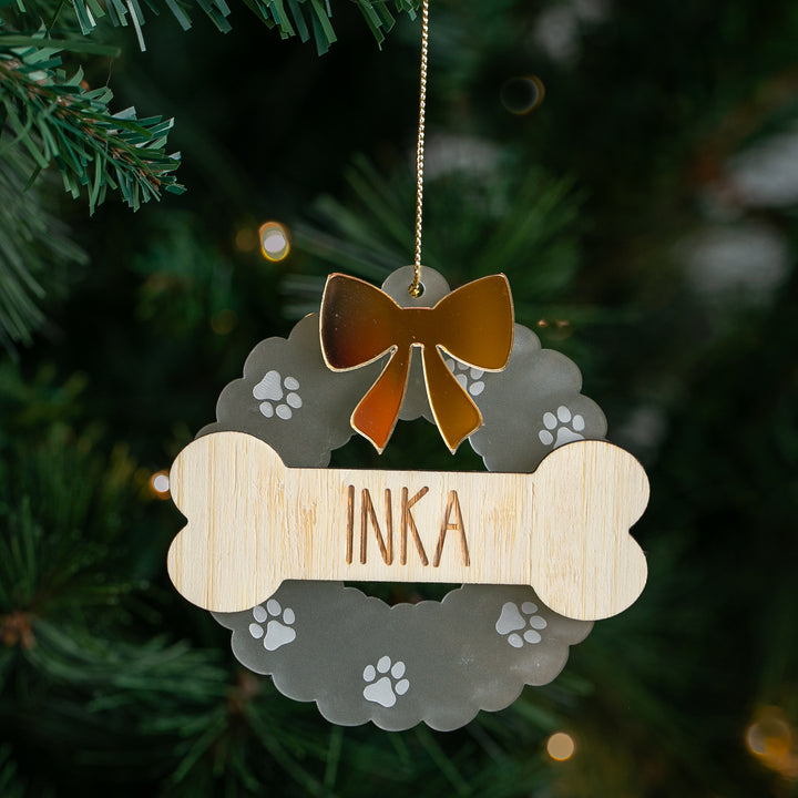 Perfect Paws Personalised Christmas Bauble