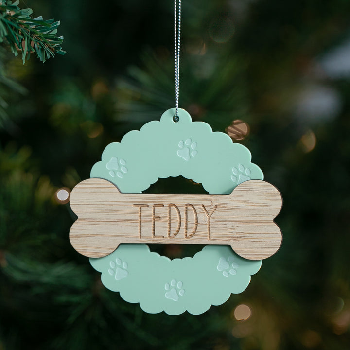 Perfect Paws Personalised Christmas Bauble