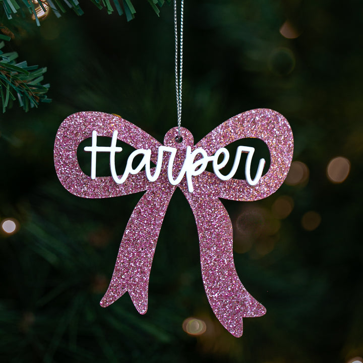 Personalised Christmas Bow
