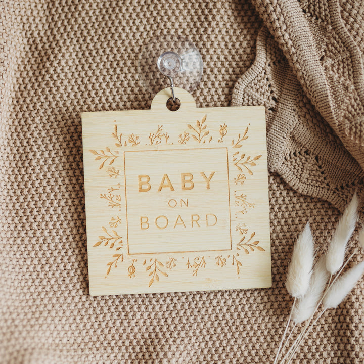 SAMPLE | Baby on Board Sign
