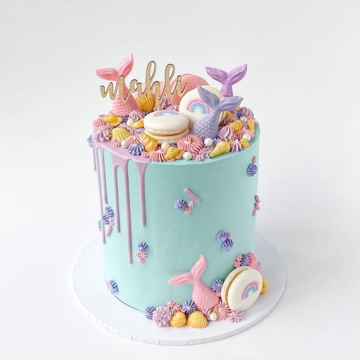 Tiny Personalised Cake Topper (other colours available)