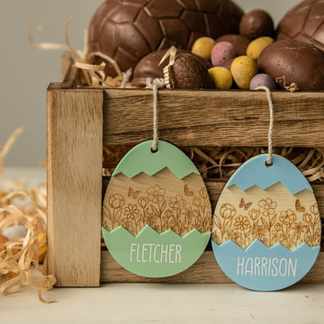 Personalised Springtime Surprise Easter Tag