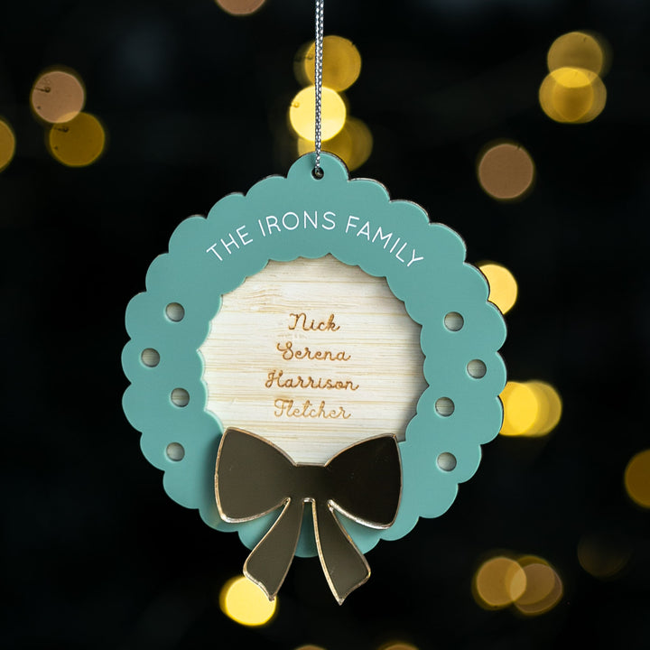 Decorative ornament with &