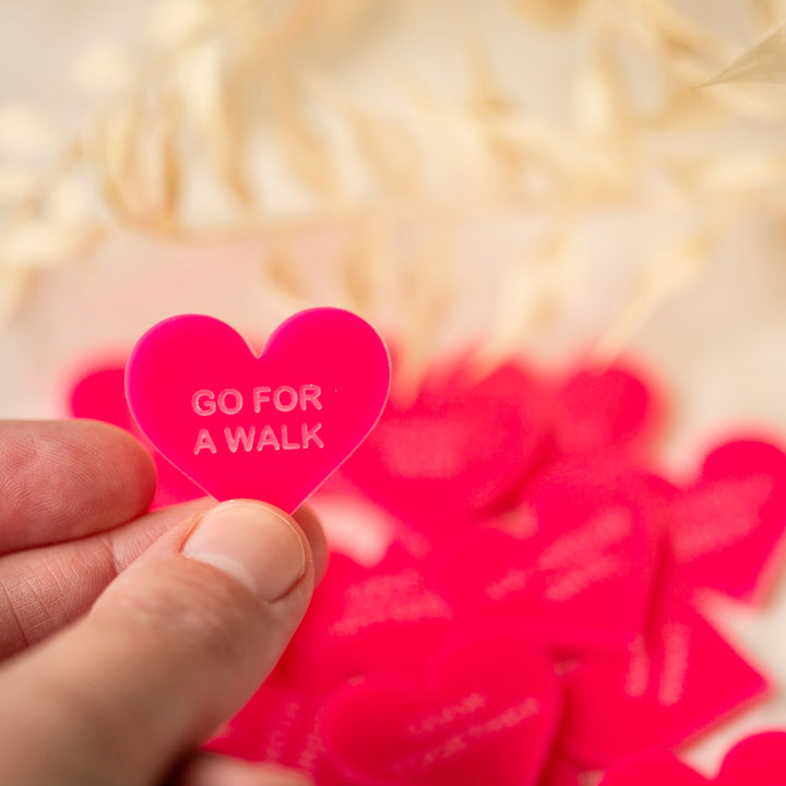 SAMPLE | Date Night Activity Tokens Set - Raspberry