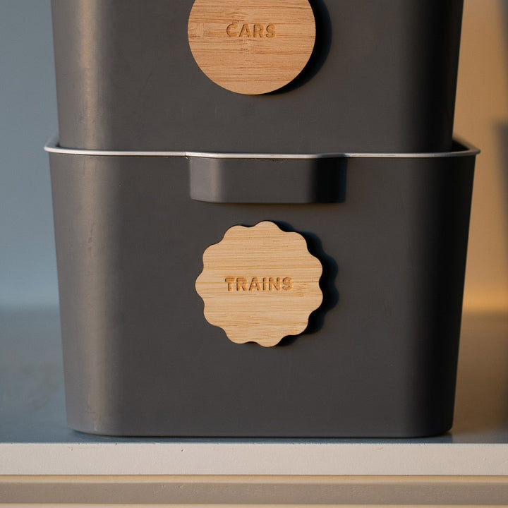 Toy Box Organisation Labels - Set of 6