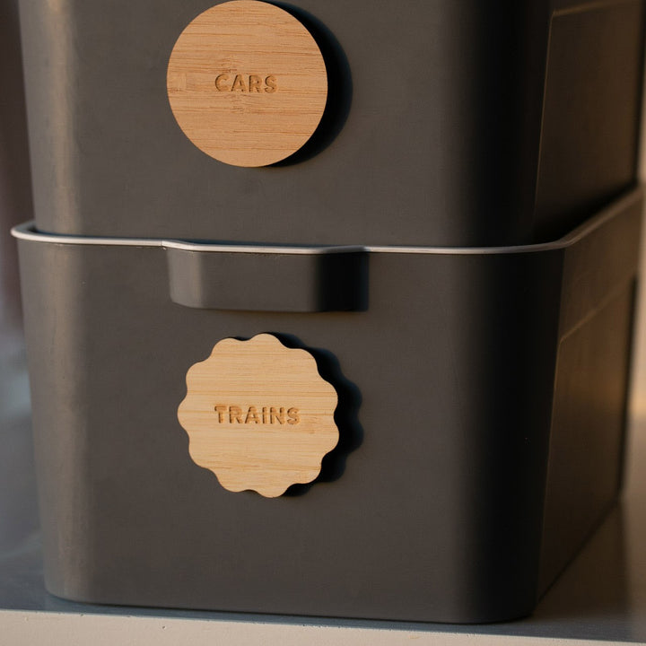 Toy Box Organisation Labels - Set of 6