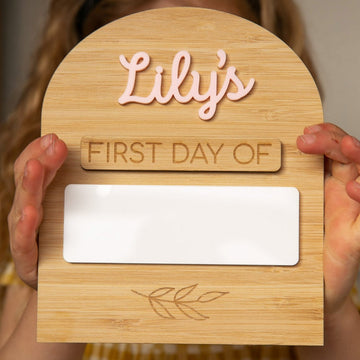 Personalised First Day/Last Day of School Whiteboard
