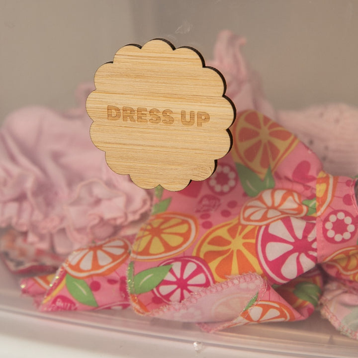 Toy Box Organisation Labels - Set of 6