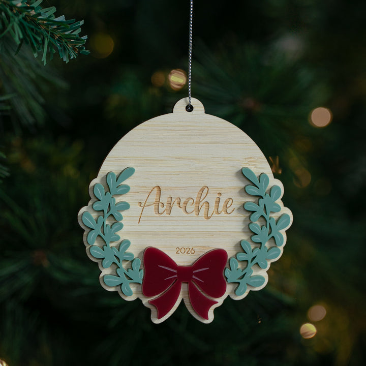 Deck the Tree Personalised Christmas Bauble