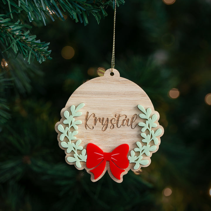 Deck the Tree Personalised Christmas Bauble