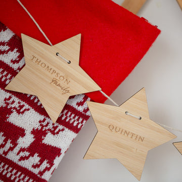 Personalised Christmas Bunting