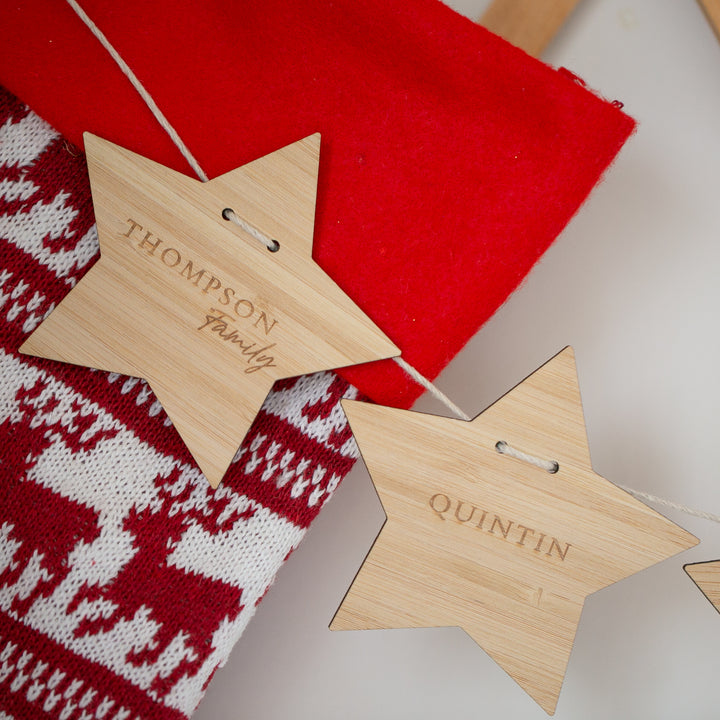 Personalised Christmas Bunting