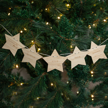 Personalised Christmas Bunting