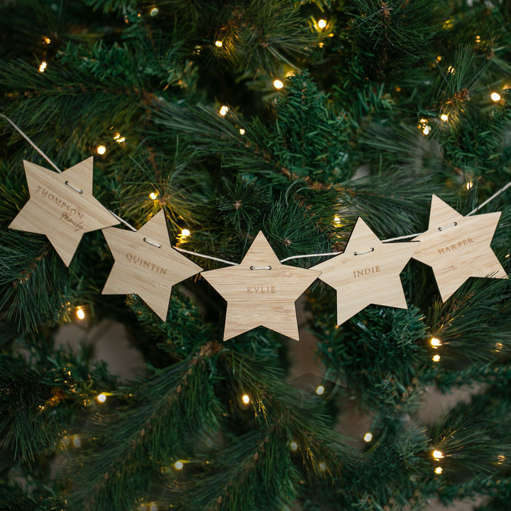 Personalised Christmas Bunting