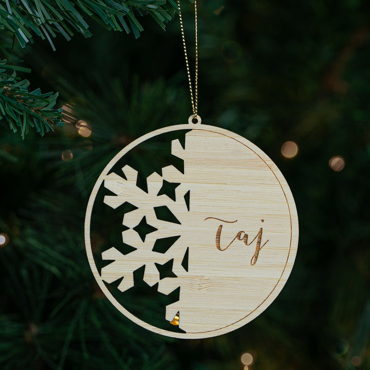 Mosaic Personalised Christmas Bauble