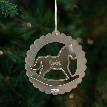 Rockinghorse Personalised Christmas Bauble