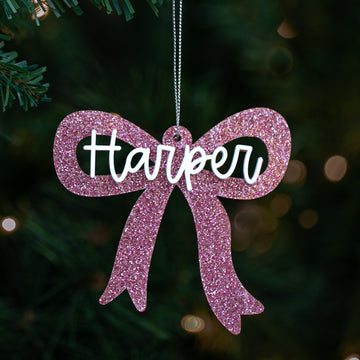 Personalised Christmas Bow