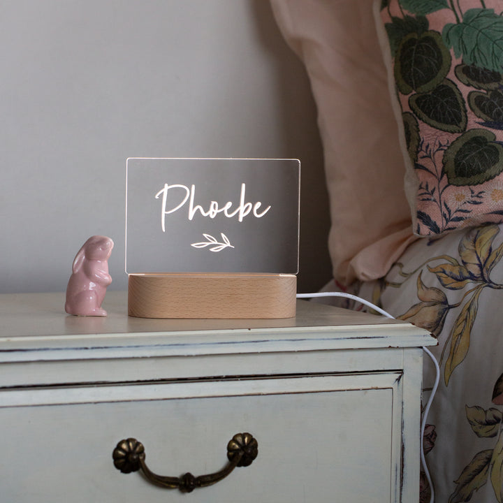 Personalised Night Lights