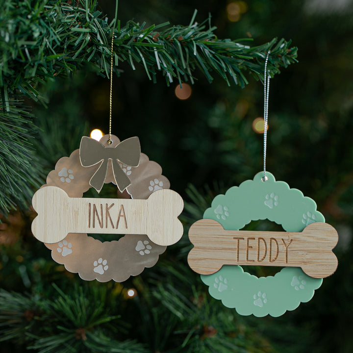 Perfect Paws Personalised Christmas Bauble