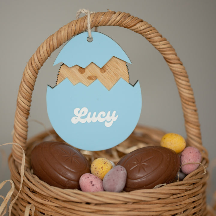 Personalised Chick Me Out Easter Tag