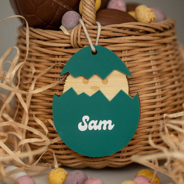 Personalised Chick Me Out Easter Tag