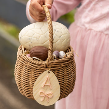 Personalised Easter Bow Tag