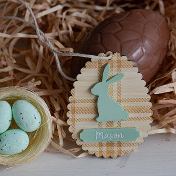 Personalised Heirloom Easter Tag