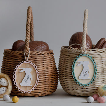 Personalised Hoppy Days Easter Tag