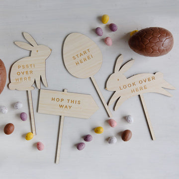 Easter Egg Hunt Markers