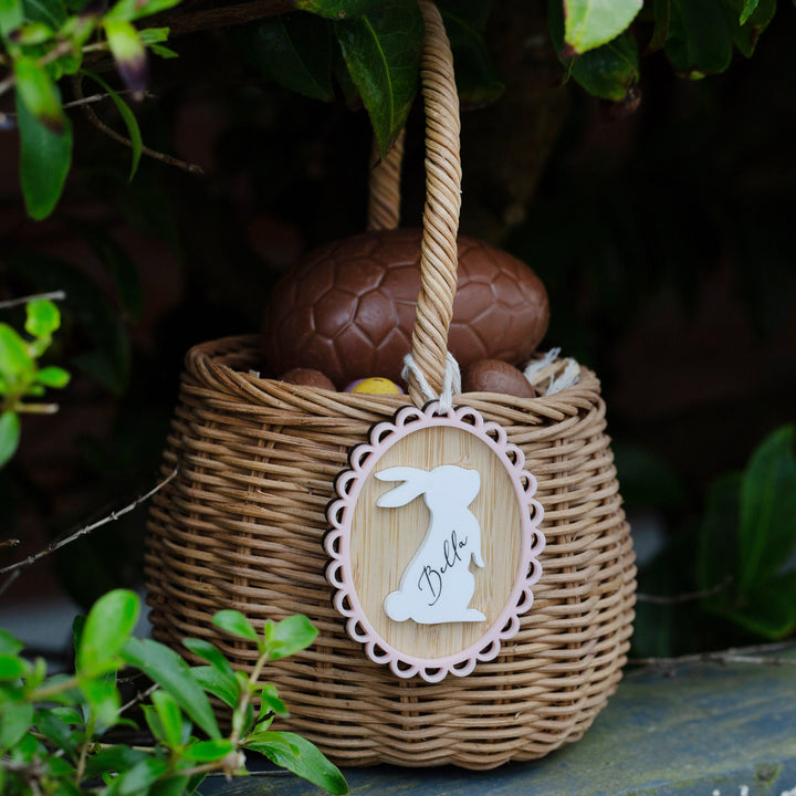 Personalised Hoppy Days Easter Tag