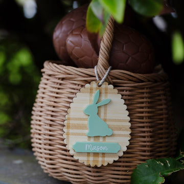 Personalised Heirloom Easter Tag