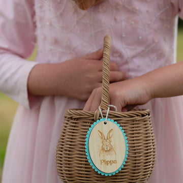 Personalised Portrait Easter Tag