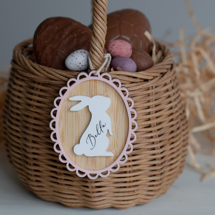 Personalised Hoppy Days Easter Tag