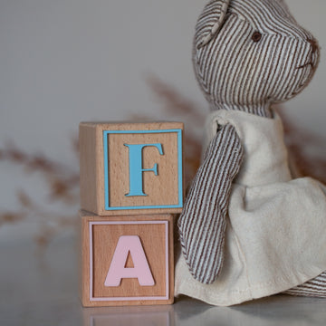 Personalised Alphabet Wooden Blocks