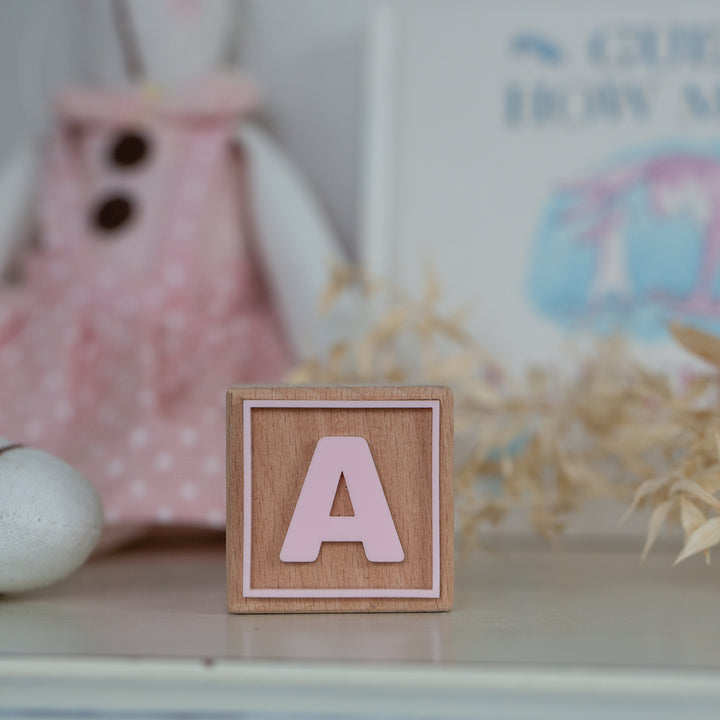 Personalised Alphabet Wooden Blocks