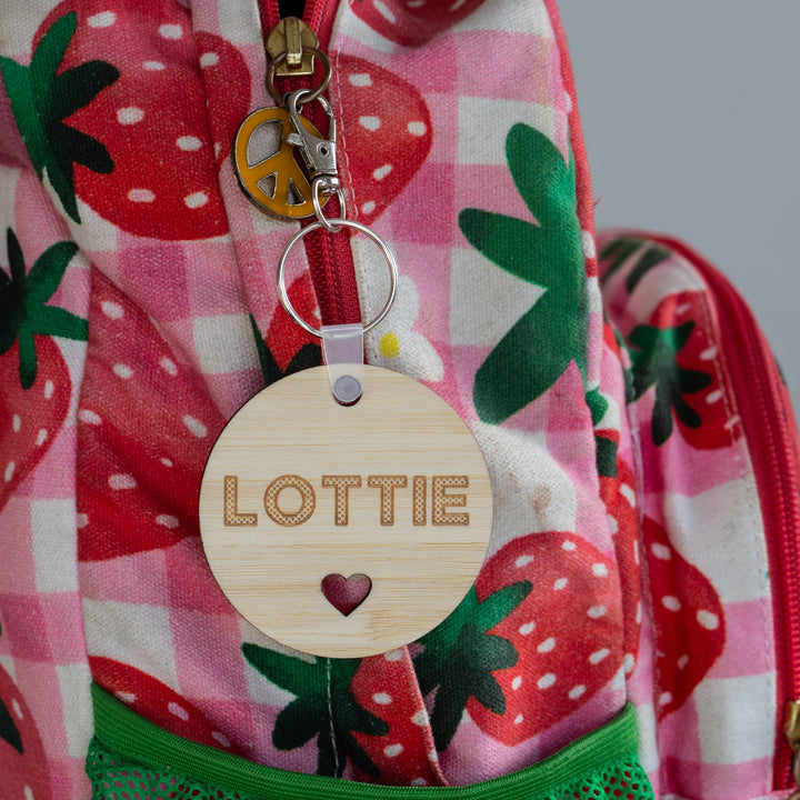 Polka Dot Key Ring