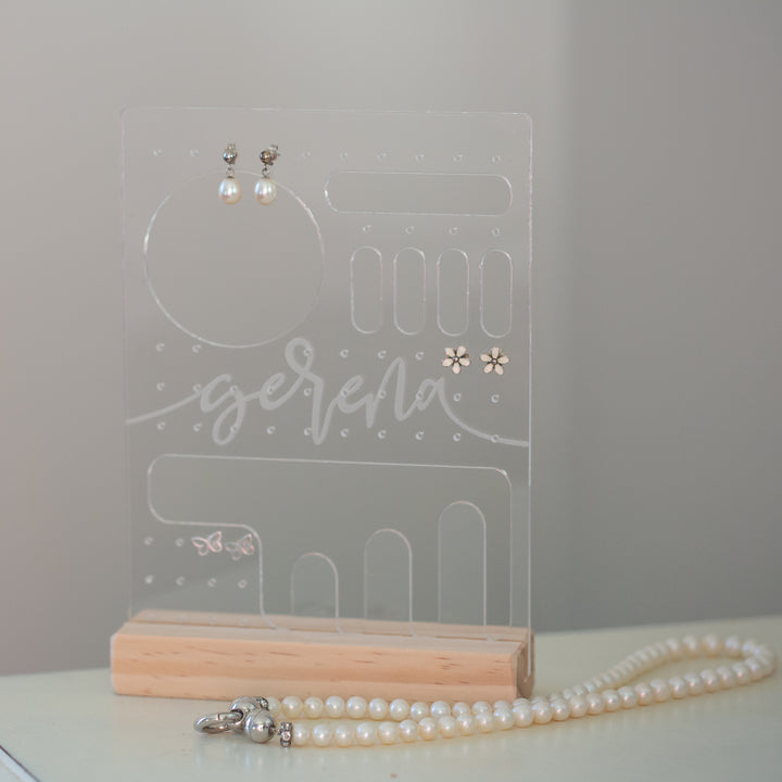 Personalised Arcylic Jewellery Holder