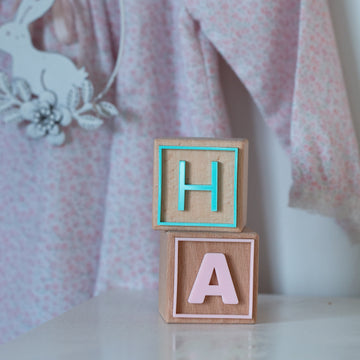 Personalised Alphabet Wooden Blocks