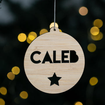 The Original Personalised Christmas Bauble