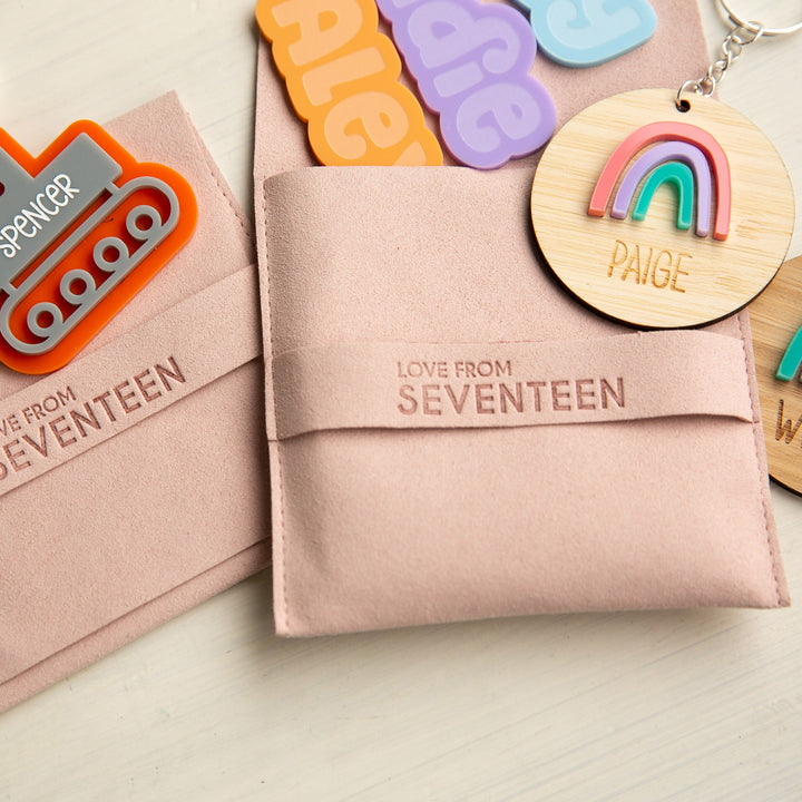 Love from Seventeen Keepsake Gift Pouch