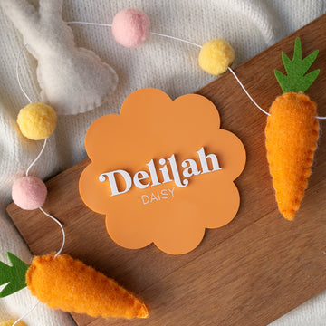 Personalised Acrylic Name Announcement
