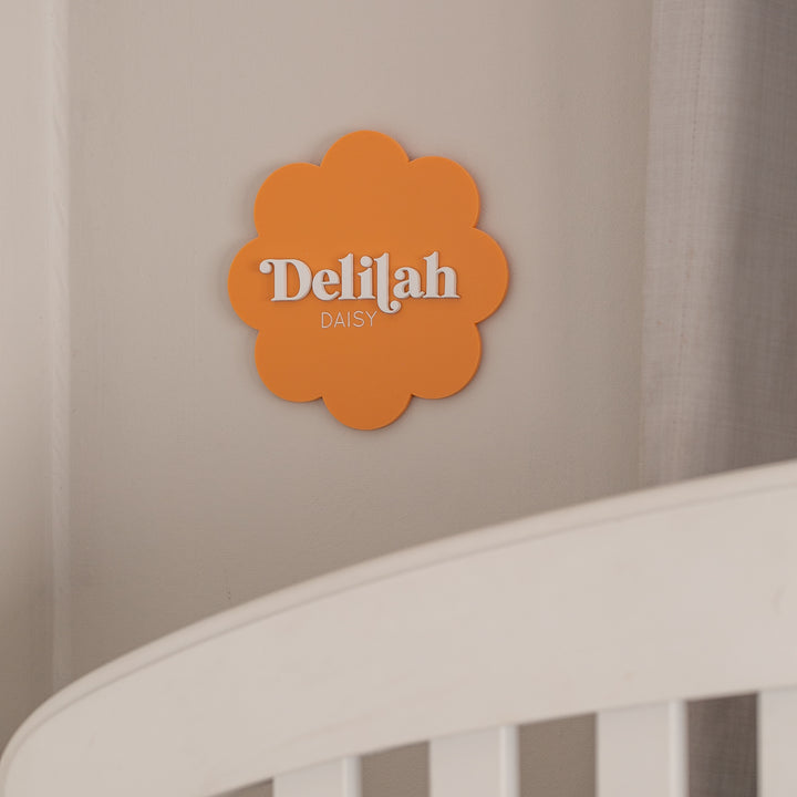 Personalised Acrylic Name Announcement