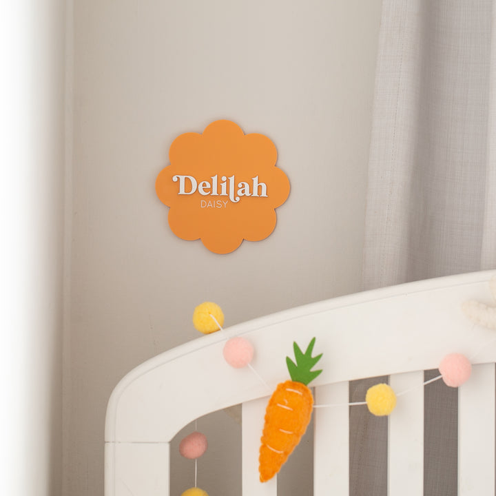 Personalised Acrylic Name Announcement