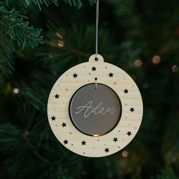 Make a Wish Personalised Christmas Bauble