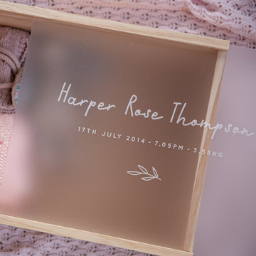 Personalised Memory Boxes