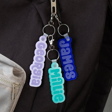 Bubblegum Personalised Bag Tag