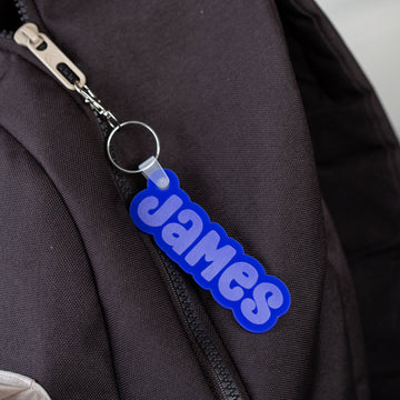 Bubblegum Personalised Bag Tag
