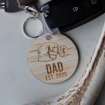 Fist Bump Key Ring