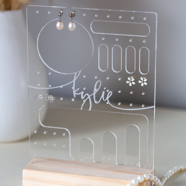 Personalised Arcylic Jewellery Holder